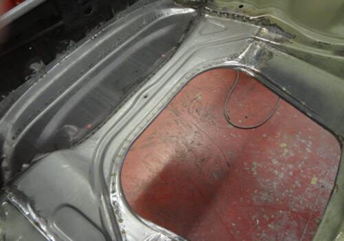 On all of our restorations, we use correct factory methods that are authentic and historically accurate. Vintage Autocraft